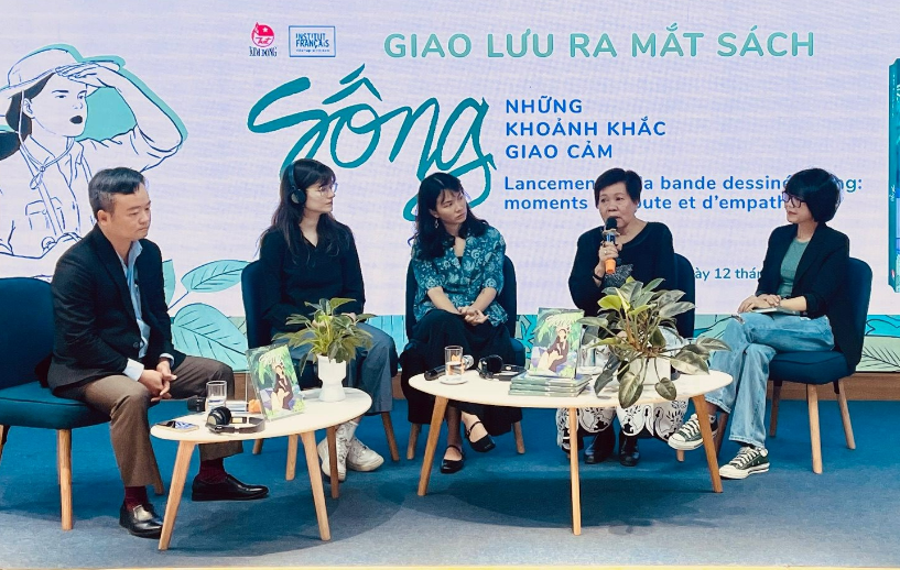 Ra mắt tiểu thuyết bằng tranh kể về chiến tranh Việt Nam